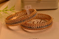 Gorgeous Design Gold Plated 2pc Bangle Set for Girls/Women