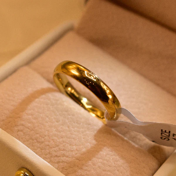 Elegant Unique Design Gold Plated Ring For Girls/Women